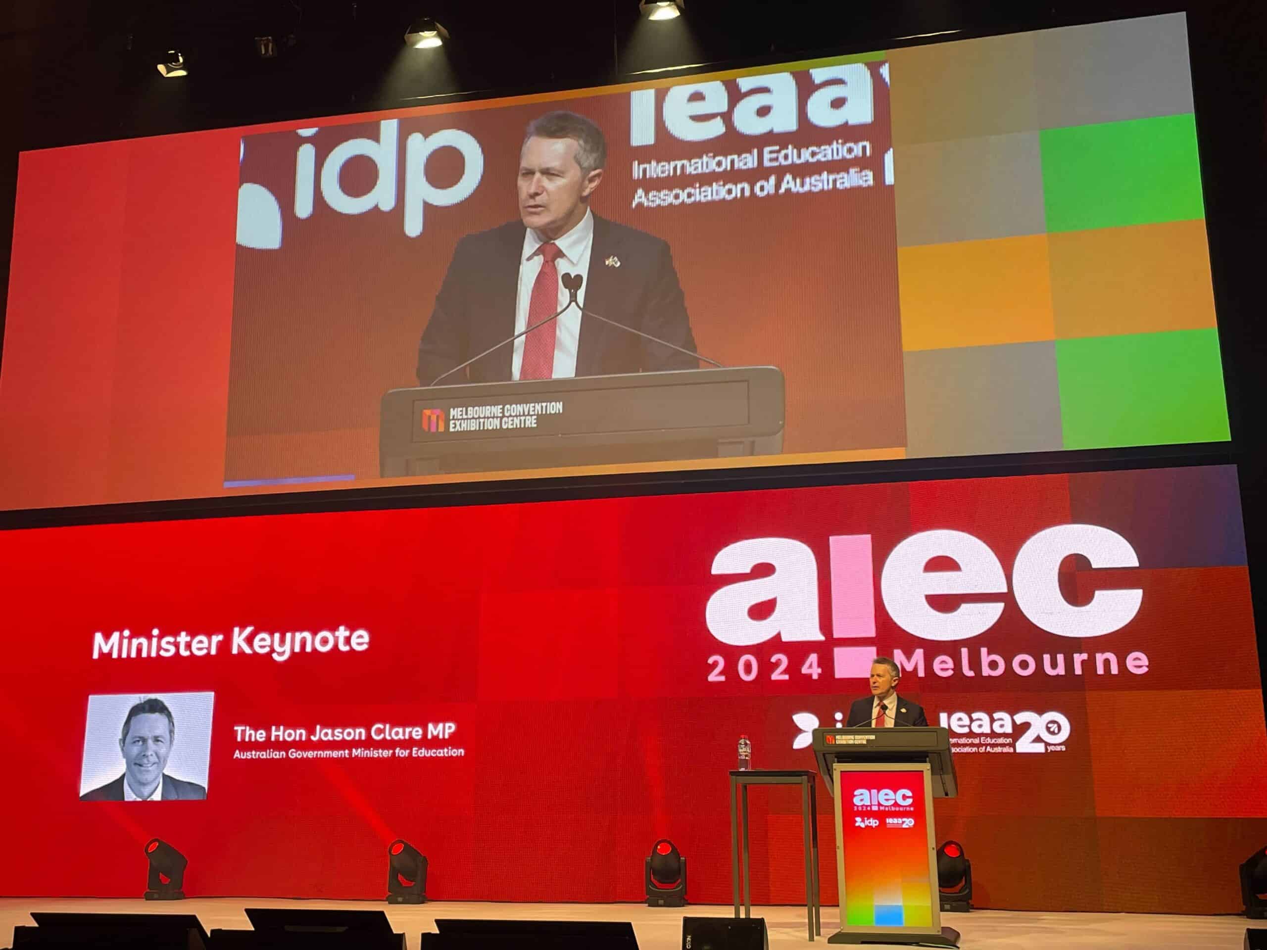 You are currently viewing “It’s time to pass the bill” education minister tells packed AIEC crowd